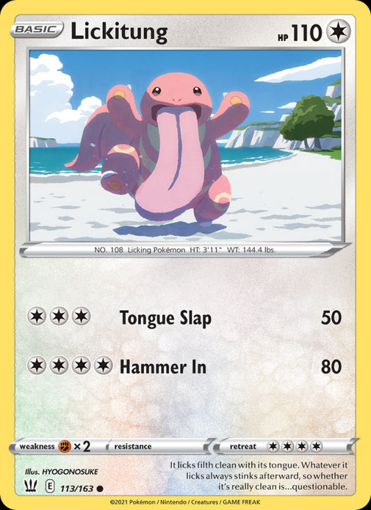 Lickitung - Battle Styles