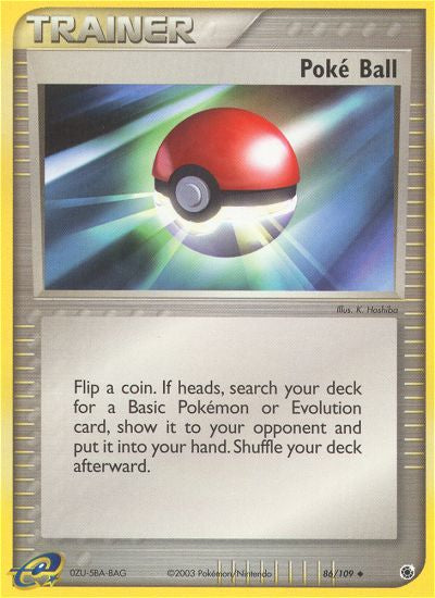 Poké Ball - EX Ruby & Sapphire