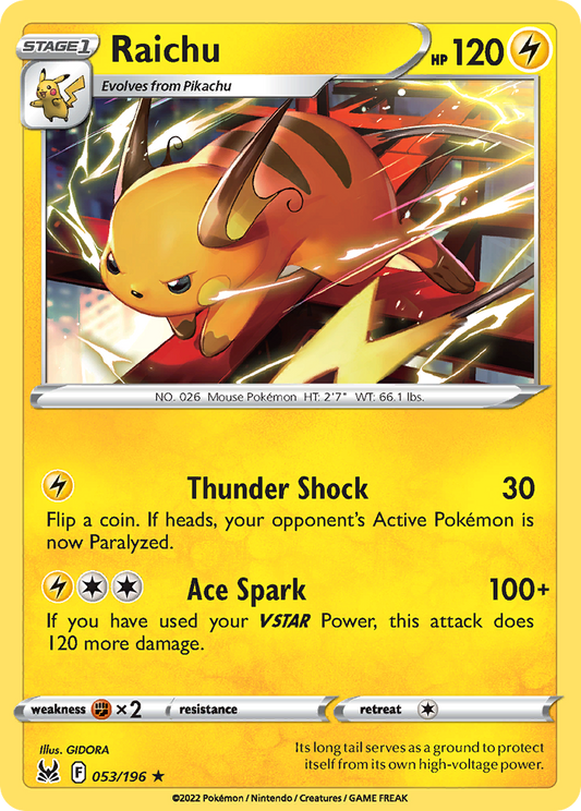 Raichu - Lost Origin