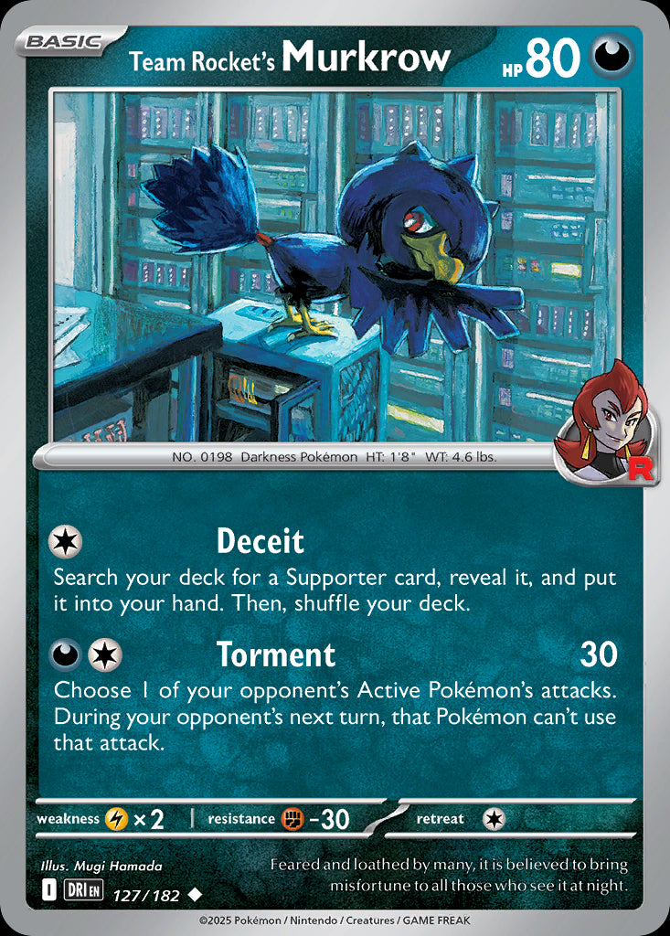 Team Rocket's Murkrow - Destined Rivals