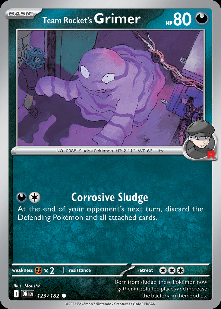 Team Rocket's Grimer - Destined Rivals