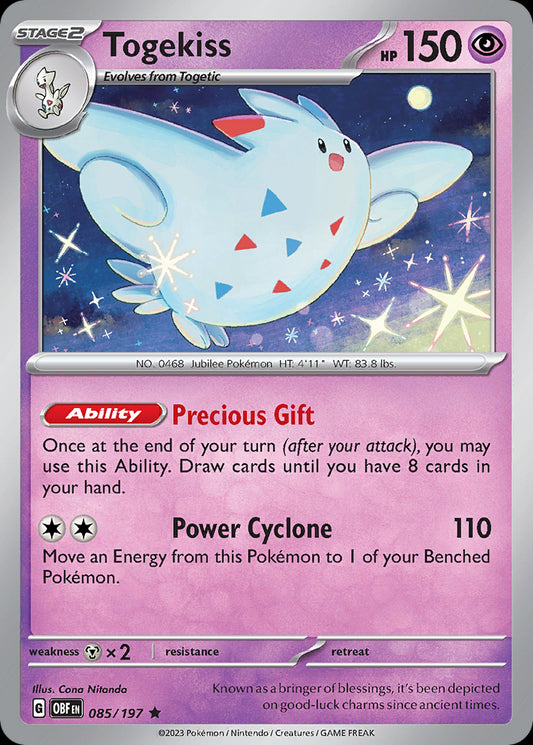Togekiss - Obsidian Flames