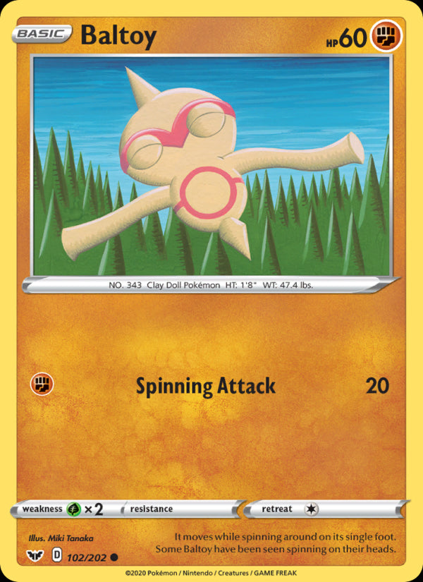 Baltoy - Sword & Shield