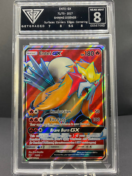 Entei GX Shining Legends