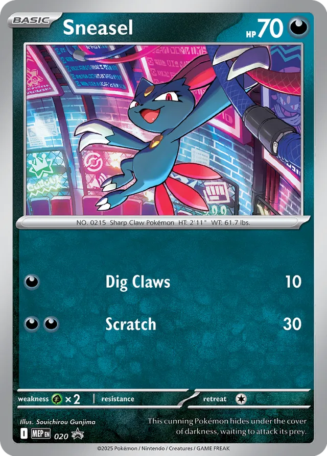 Sneasel - Mega Evolution Promos