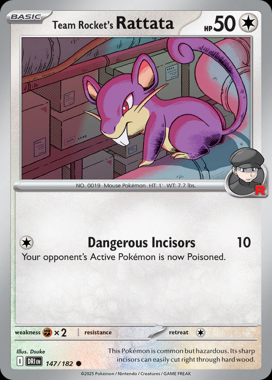 Team Rocket's Rattata - Destined Rivals