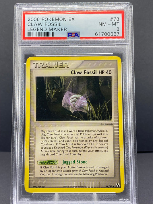 Claw Fossil EX Legend Maker