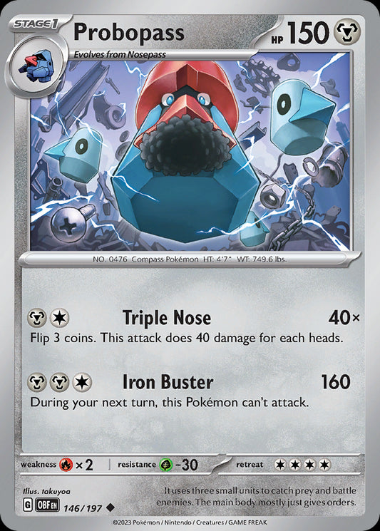 Probopass - Obsidian Flames