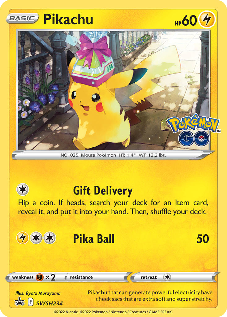 Pikachu - SWSH Black Star Promos