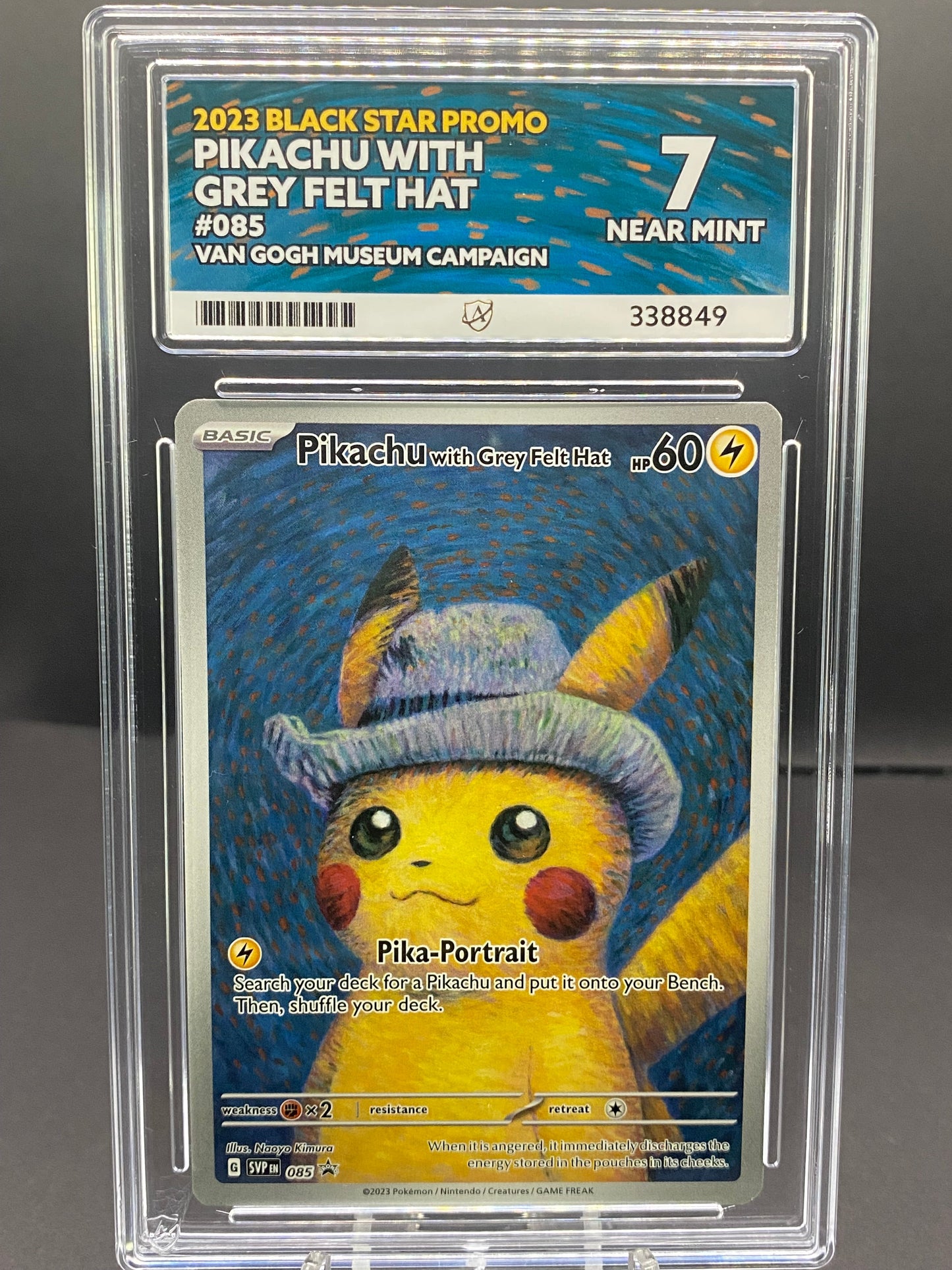 Pikachu with Grey Felt Hat Scarlet & Violet Black Star Promos