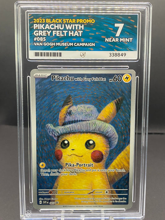 Pikachu with Grey Felt Hat Scarlet & Violet Black Star Promos
