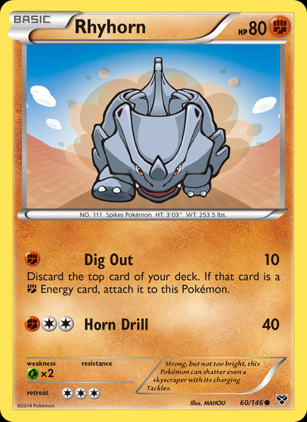 Rhyhorn - XY