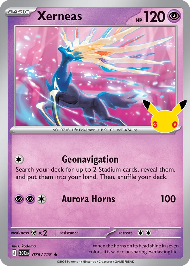 Xerneas - 30th Celebration