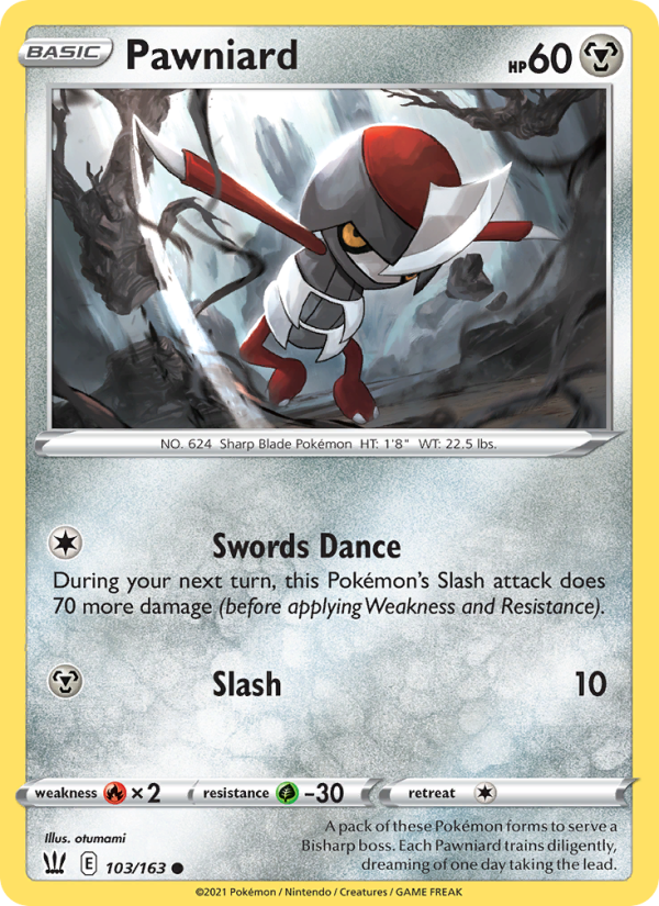Pawniard - Battle Styles