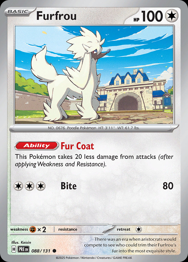 Furfrou - Prismatic Evolutions