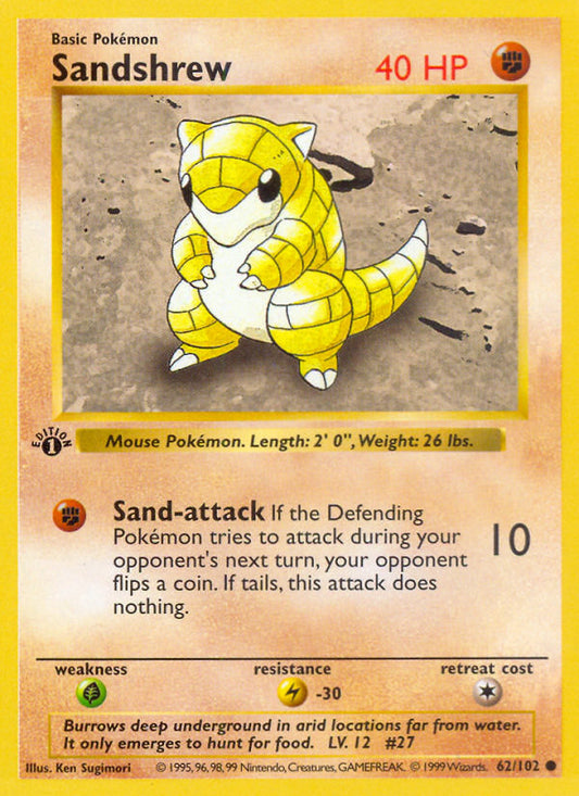 Sandshrew - Base Set