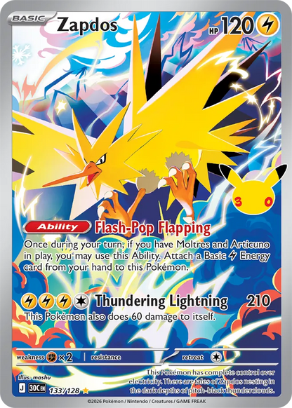 Zapdos - 30th Celebration