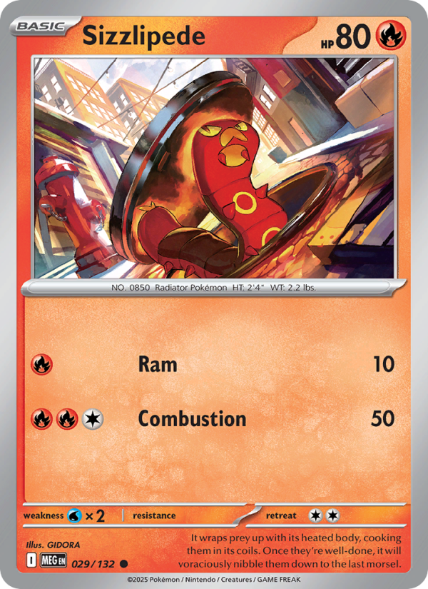 Sizzlipede - Mega Evolution