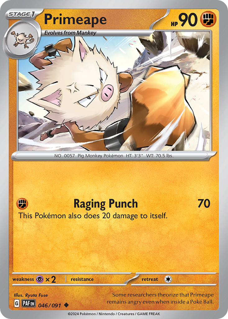 Primeape - Paldean Fates