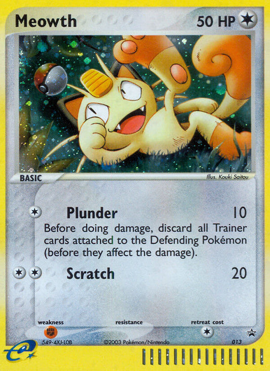 Meowth - Nintendo Black Star Promos