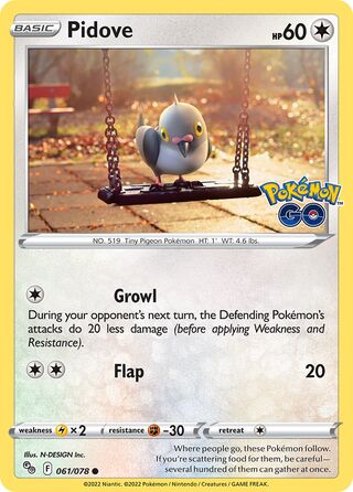 Pidove - Pokémon GO