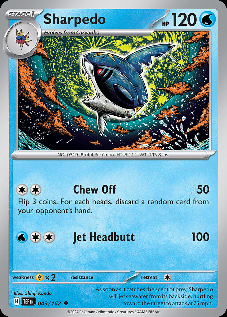 Sharpedo - Temporal Forces