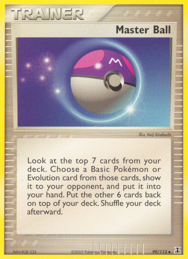 Master Ball - EX Delta Species