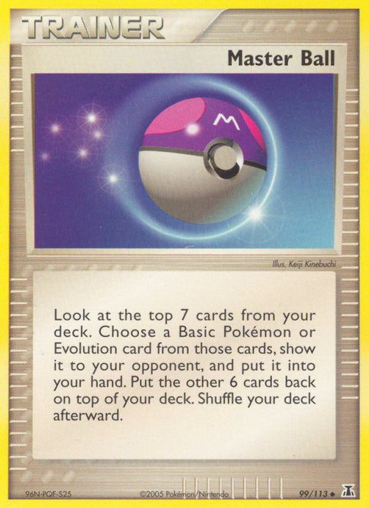 Master Ball - EX Delta Species