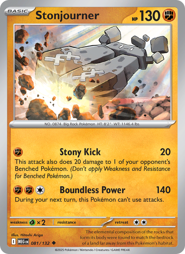 Stonjourner - Mega Evolution