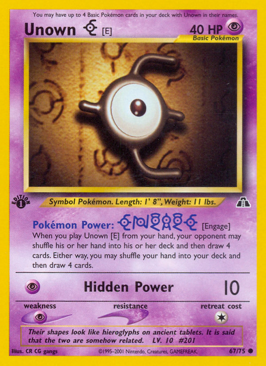 Unown [E] - Neo Discovery