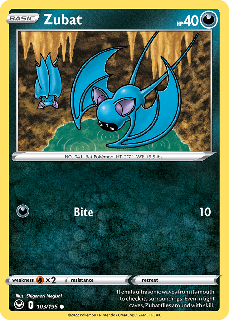 Zubat - Silver Tempest