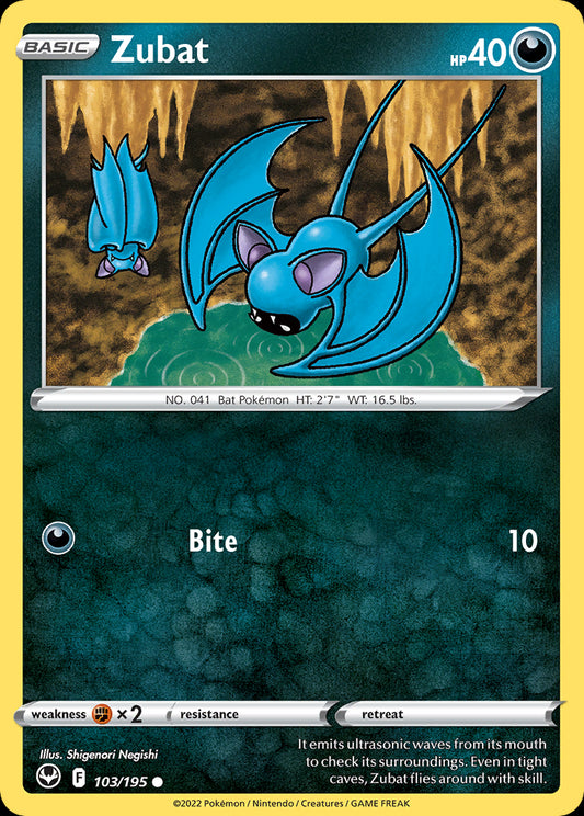 Zubat - Silver Tempest