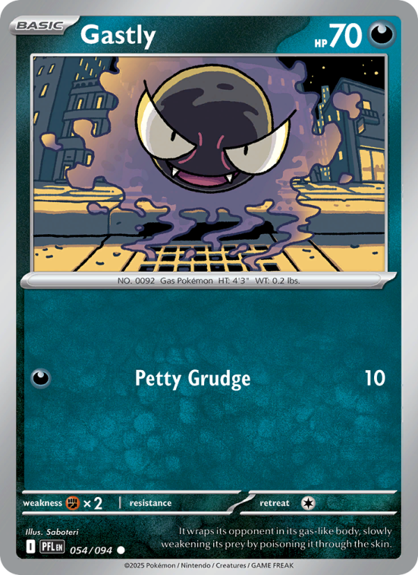 Gastly - Phantasmal Flames