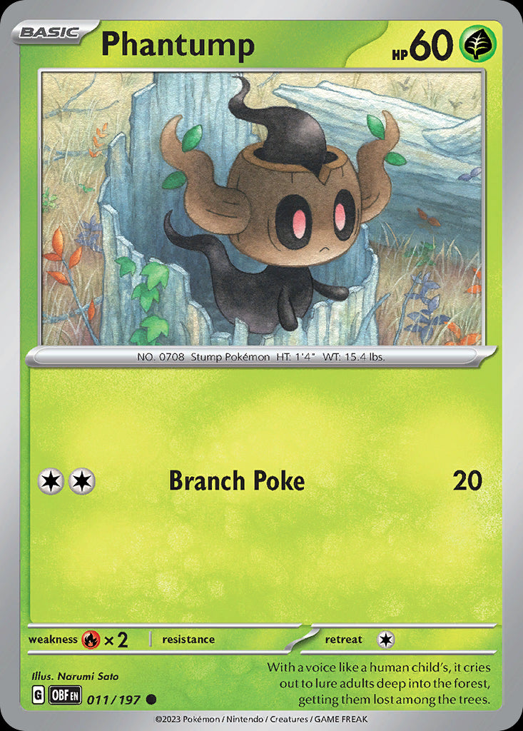 Phantump - Obsidian Flames
