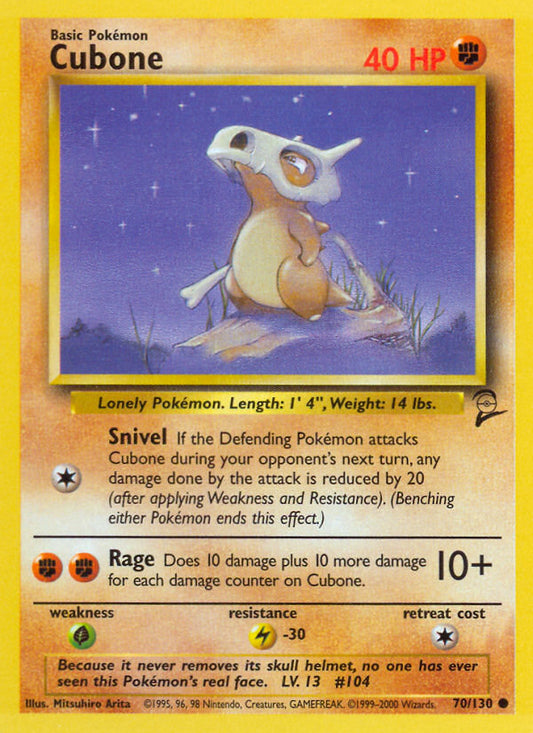 Cubone - Base Set 2