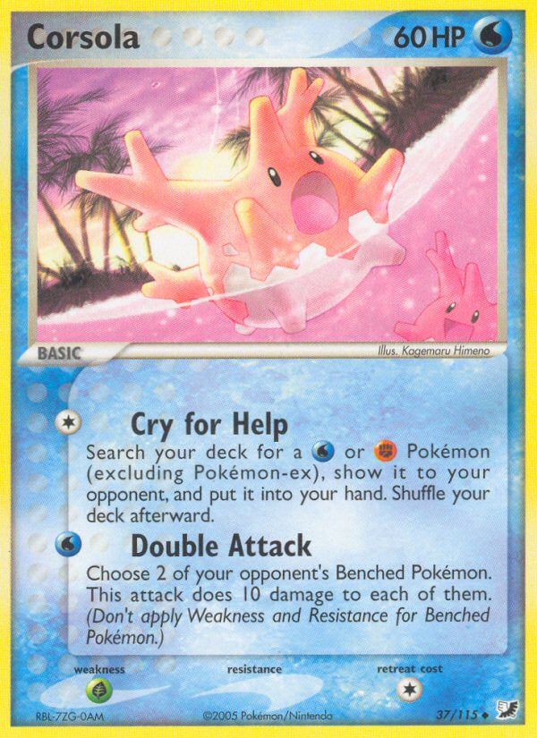 Corsola - EX Unseen Forces
