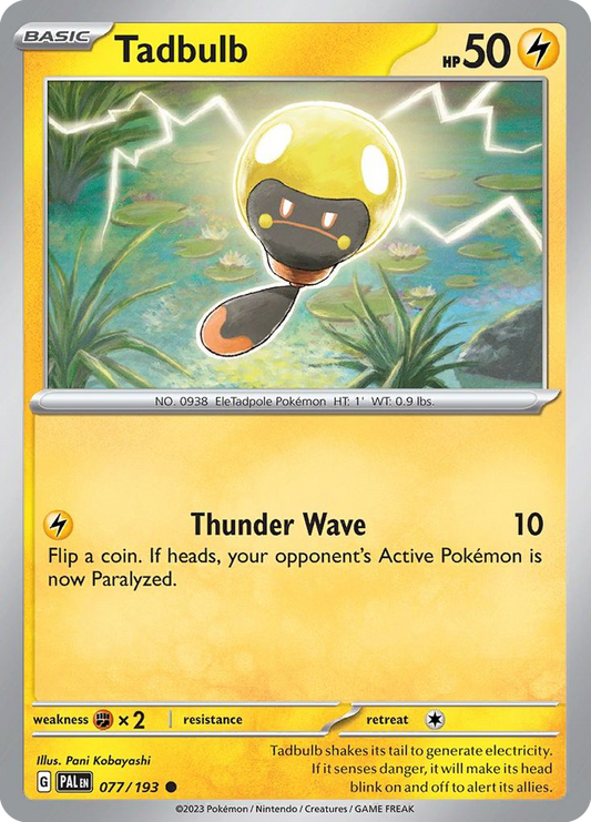 Tadbulb - Paldea Evolved