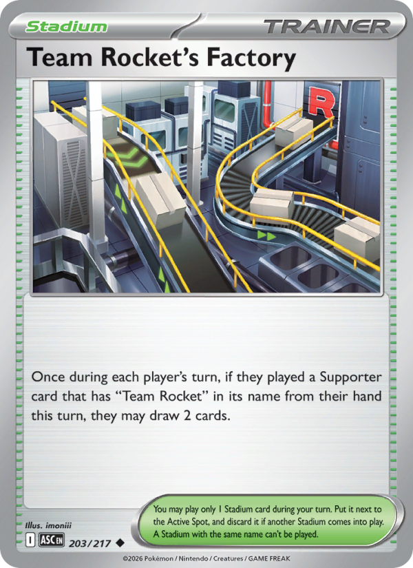 Team Rocket's Factory - Ascended Heroes