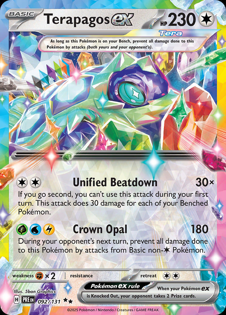 Terapagos ex - Prismatic Evolutions