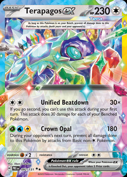 Terapagos ex - Prismatic Evolutions