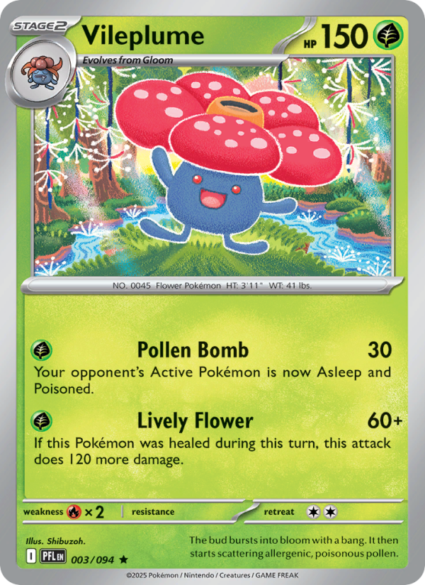 Vileplume - Phantasmal Flames