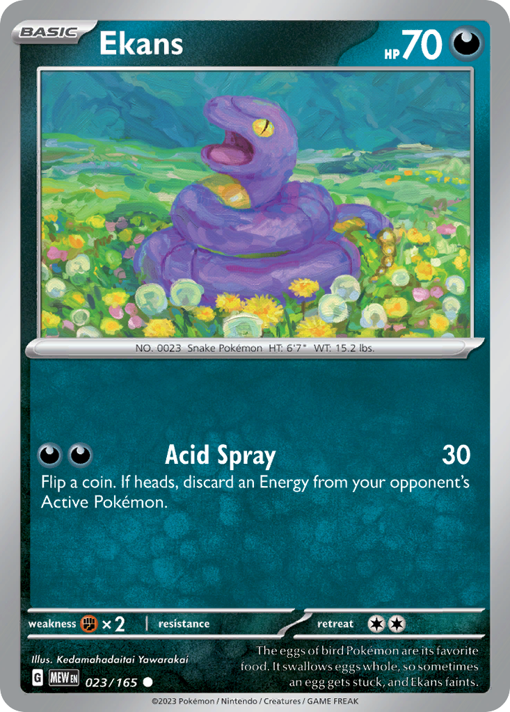 Ekans - Scarlet & Violet 151