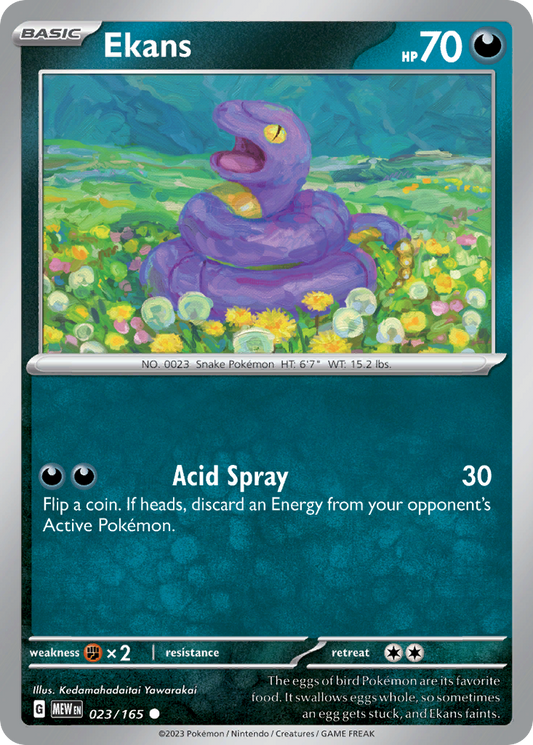 Ekans - Scarlet & Violet 151