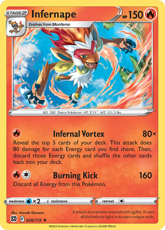 Infernape - Brilliant Stars