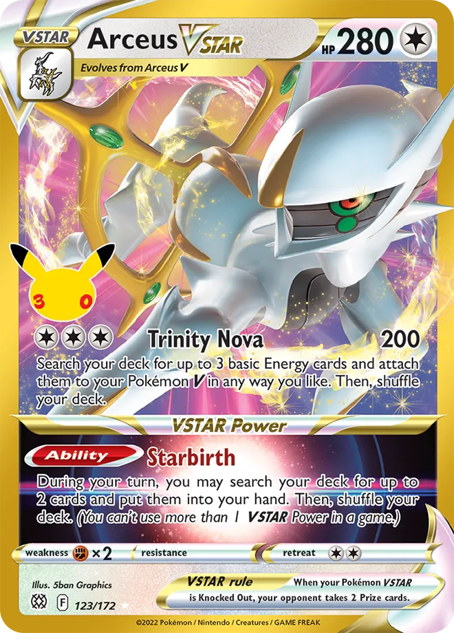 Arceus VSTAR - 30th Celebration