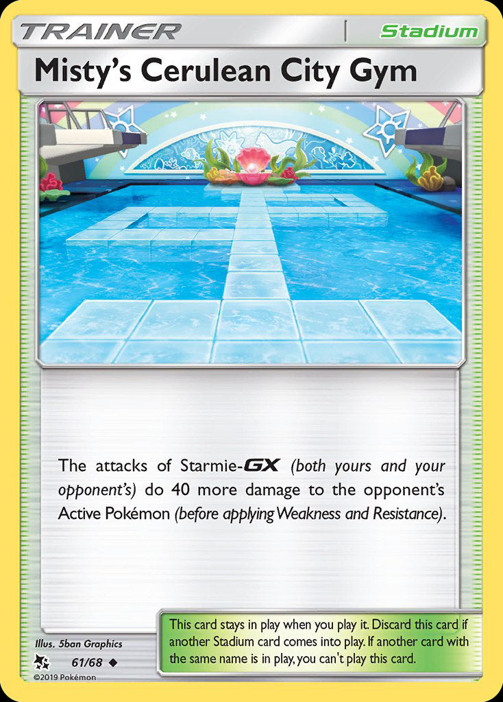 Misty’s Cerulean City Gym - Hidden Fates
