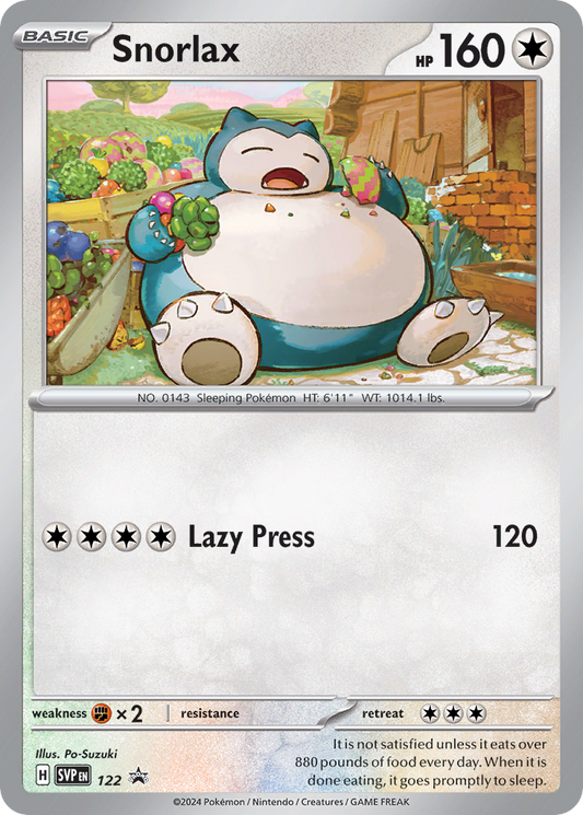 Snorlax - Scarlet & Violet Promos