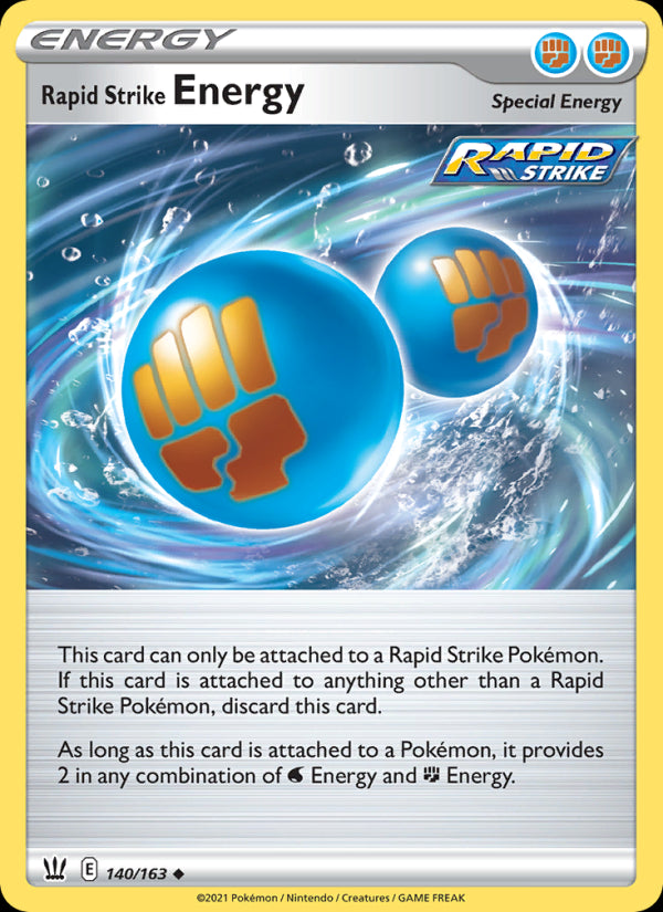 Rapid Strike Energy - Battle Styles