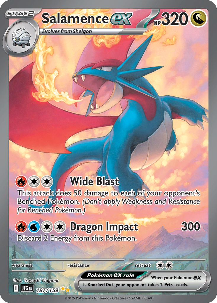 Salamence ex - Journey Together