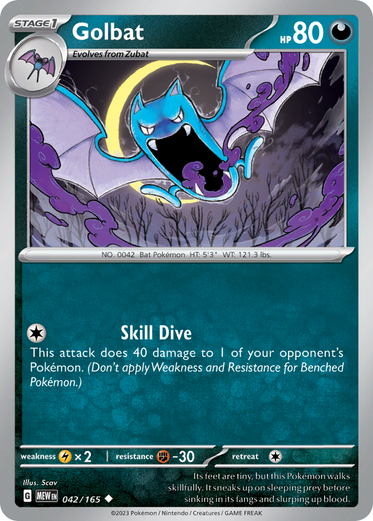 Golbat - Scarlet & Violet 151